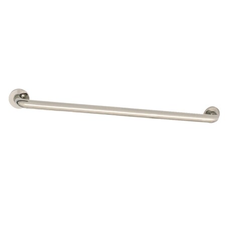 Kingston Brass DR514306 30-Inch x 1-1/4-Inch O.D Grab Bar, Polished Nickel DR514306